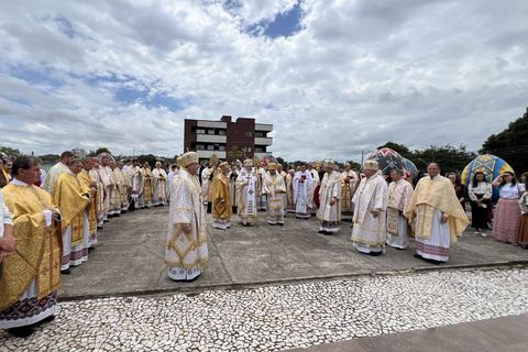 У Бразилії єпископи УГКЦ вшанували героїв України з нагоди 4-ї річниці повномасштабної війни