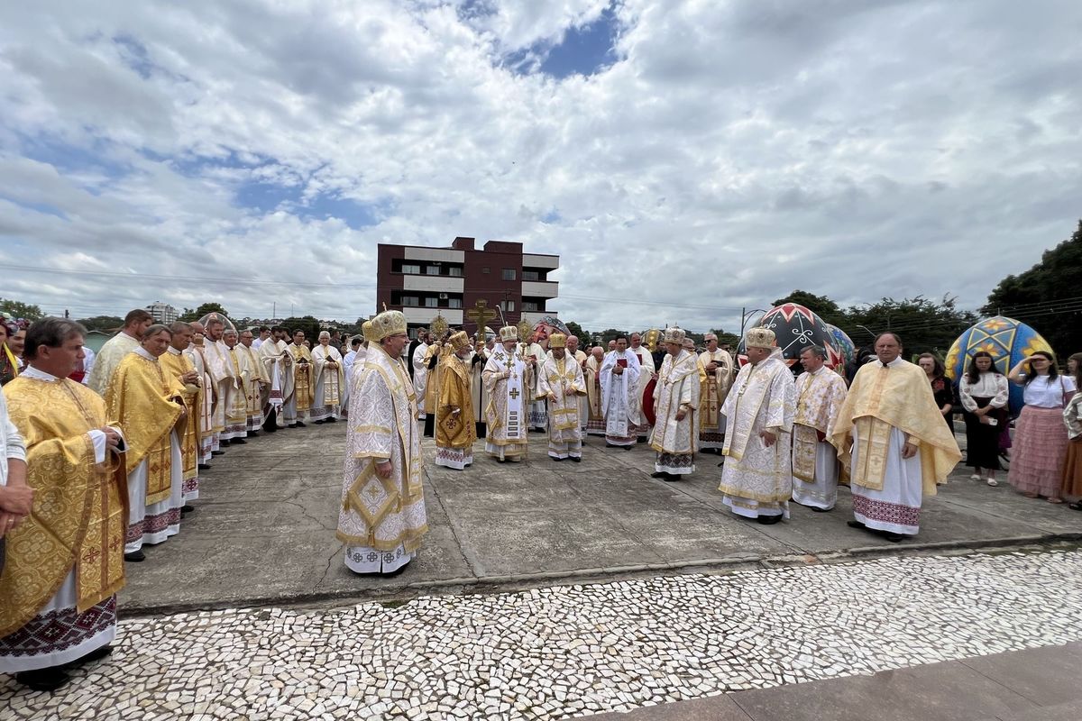 У Бразилії єпископи УГКЦ вшанували героїв України з нагоди 4-ї річниці повномасштабної війни