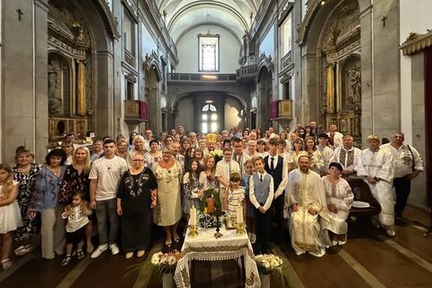 Владика Степан Сус здійснив душпастирський візит до українських парафій у Португалії
