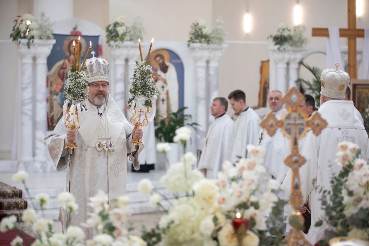 «Патріарший собор є осердям, де будується єдність на помісному і вселенському рівнях», — Глава УГКЦ у Світлий понеділок