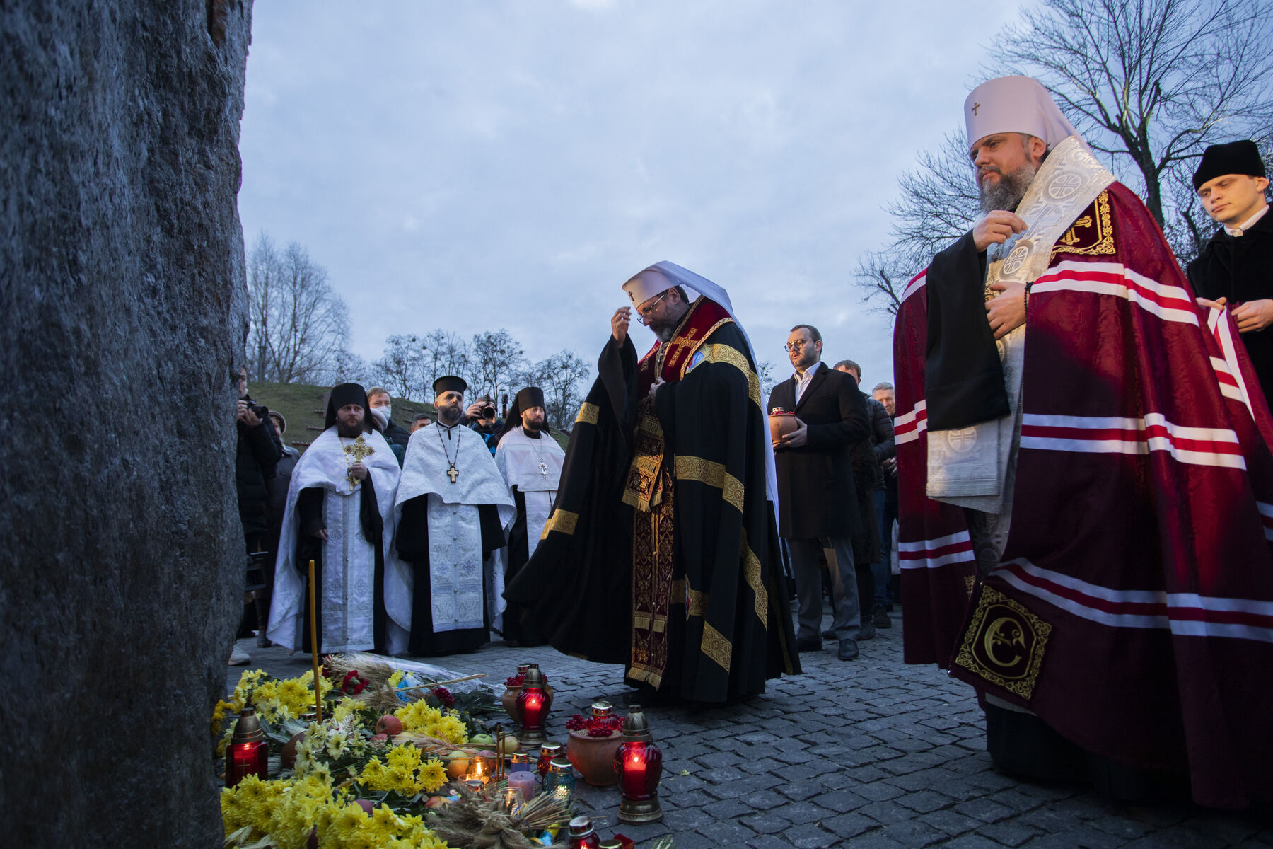 Глава УГКЦ спільно з Предстоятелем ПЦУ молитовно вшанували пам’ять жертв Голодоморів в Україні