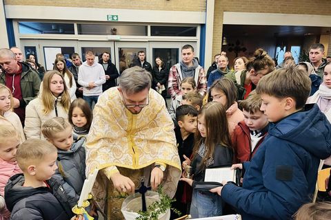 УГКЦ у нідерландському Ейндговені відзначила шостий рік душпастирства