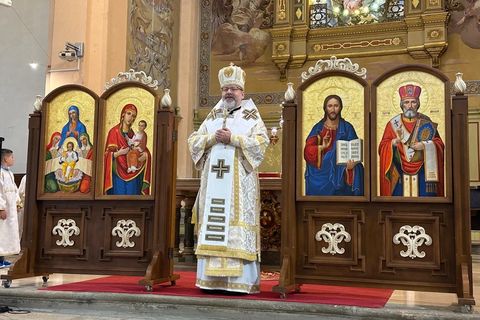 Проповідь Блаженнішого Святослава в Гісоні з нагоди 25-річчя від перших Божественних Літургій в українських громадах провінції Льєда (Іспанія)