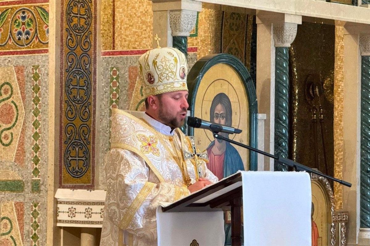 Il cardinale Mykola Bychok prende possesso Basilica minore di Santa Sofia a Roma