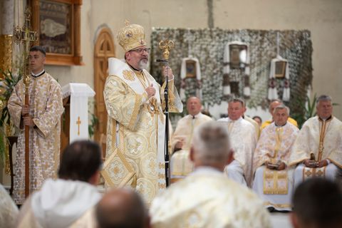 Проповідь Блаженнішого Святослава у катедральному соборі Верховних апостолів Петра і Павла (у Чорткові) у 5-ту неділю після Зіслання Святого Духа