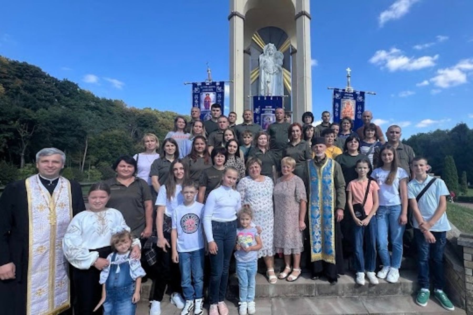 Службовці Державної кримінально-виконавчої служби взяли участь у XVI Всеукраїнському військовому паломництві до Зарваниці