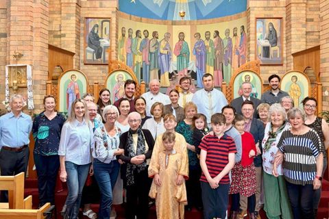 Pastoral visit to the Parish of Saint Volodymyr in Canberra