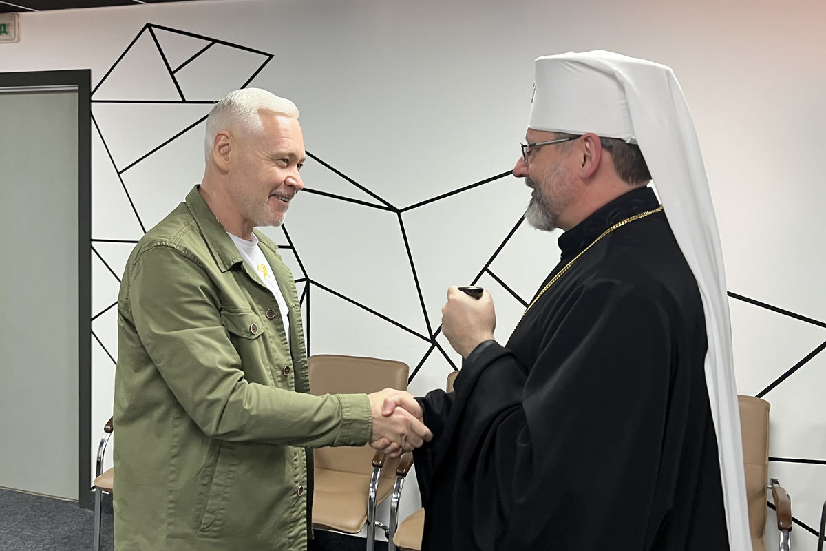 His Beatitude Sviatoslav meets with Kharkiv Mayor Ihor Terekhov