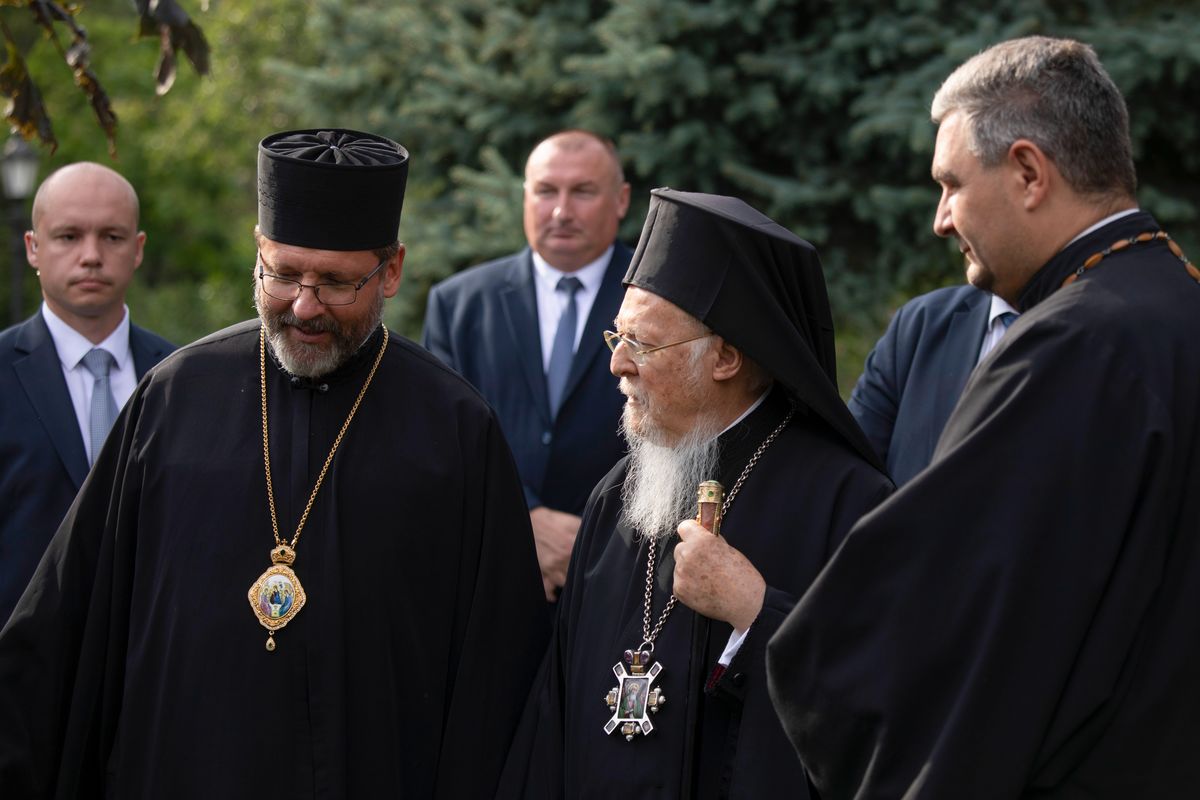 Patriarch Bartholomew in Foreword to UGCC Head’s Book: “Message of Peace” Will Help Spread the Truth About the Horrible War in Ukraine