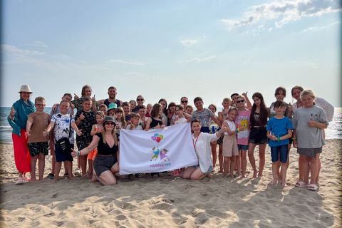 В Італії провели літній табір для дітей-сиріт з України