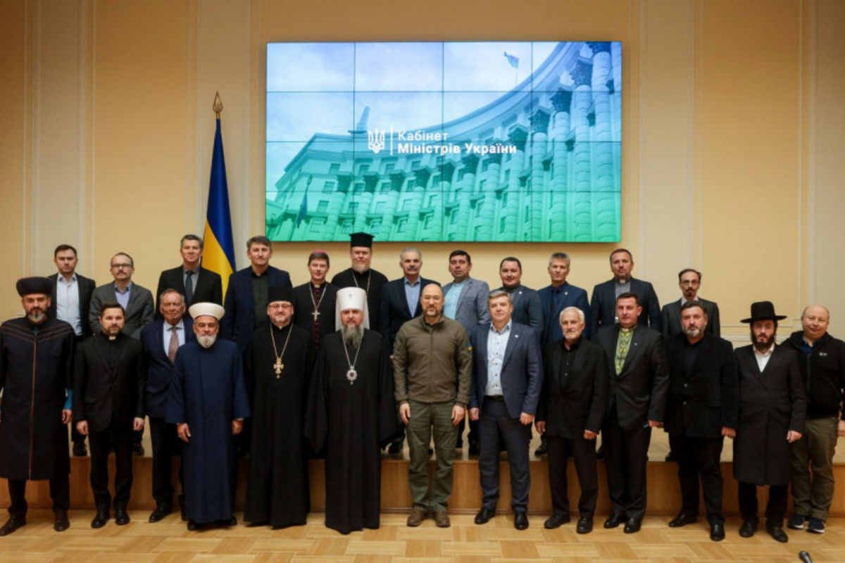 Прем’єр-міністр України обговорив із представниками Ради Церков спільні виклики воєнного часу