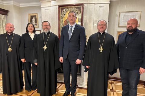 UGCC Head Discusses Prospects of Church-State Partnership with Ukraine’s Minister of National Unity