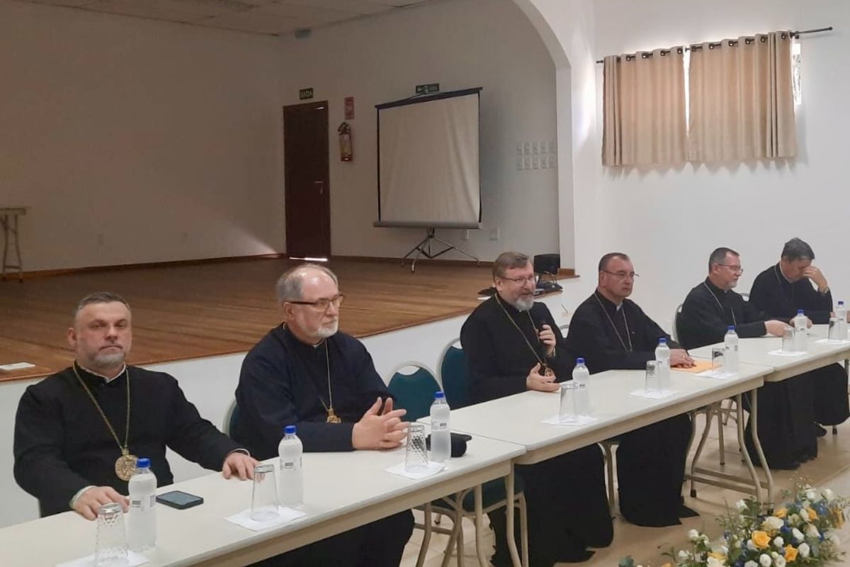 «Неможливо говорити про покликання без праці з молоддю», — Глава УГКЦ до священників у Бразилії