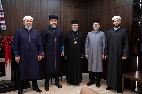 Глава УГКЦ зустрівся з представниками мусульманських центрів України