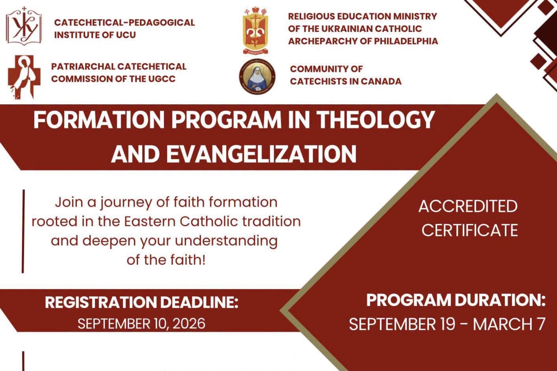Formation Program in Theology and Evangelization Officially Launched