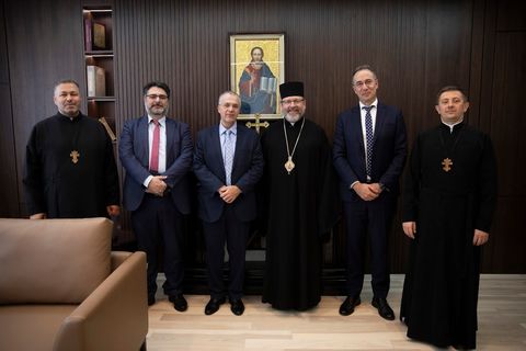 Блаженніший Святослав: УГКЦ відкрита до співпраці з Грецією у перекладі на українську мову спадщини Отців Церкви