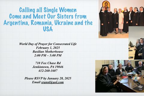 Sisters of the St. Basil the Great invite women to the Open Day