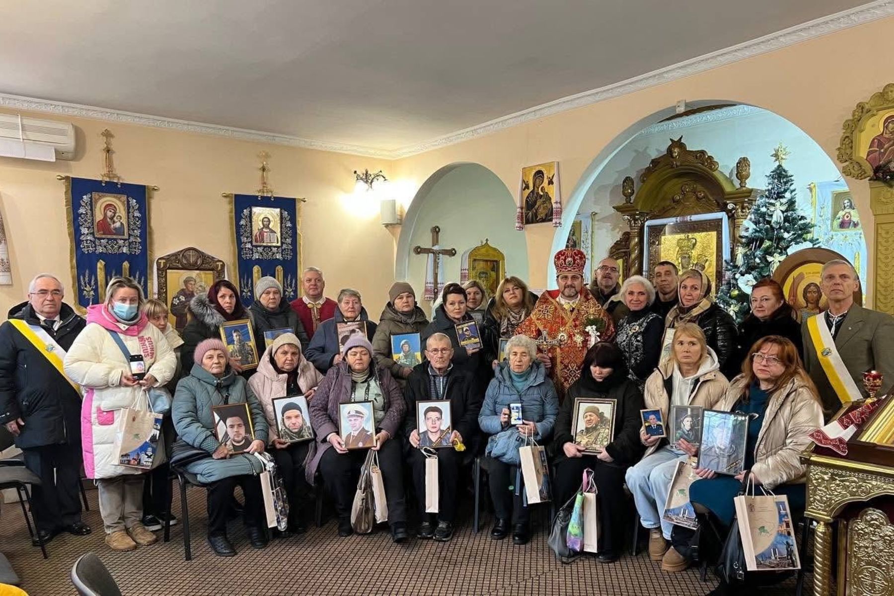 В Одесі відбулася різдвяна вечеря і поминальна молитва з родинами полеглих Героїв 