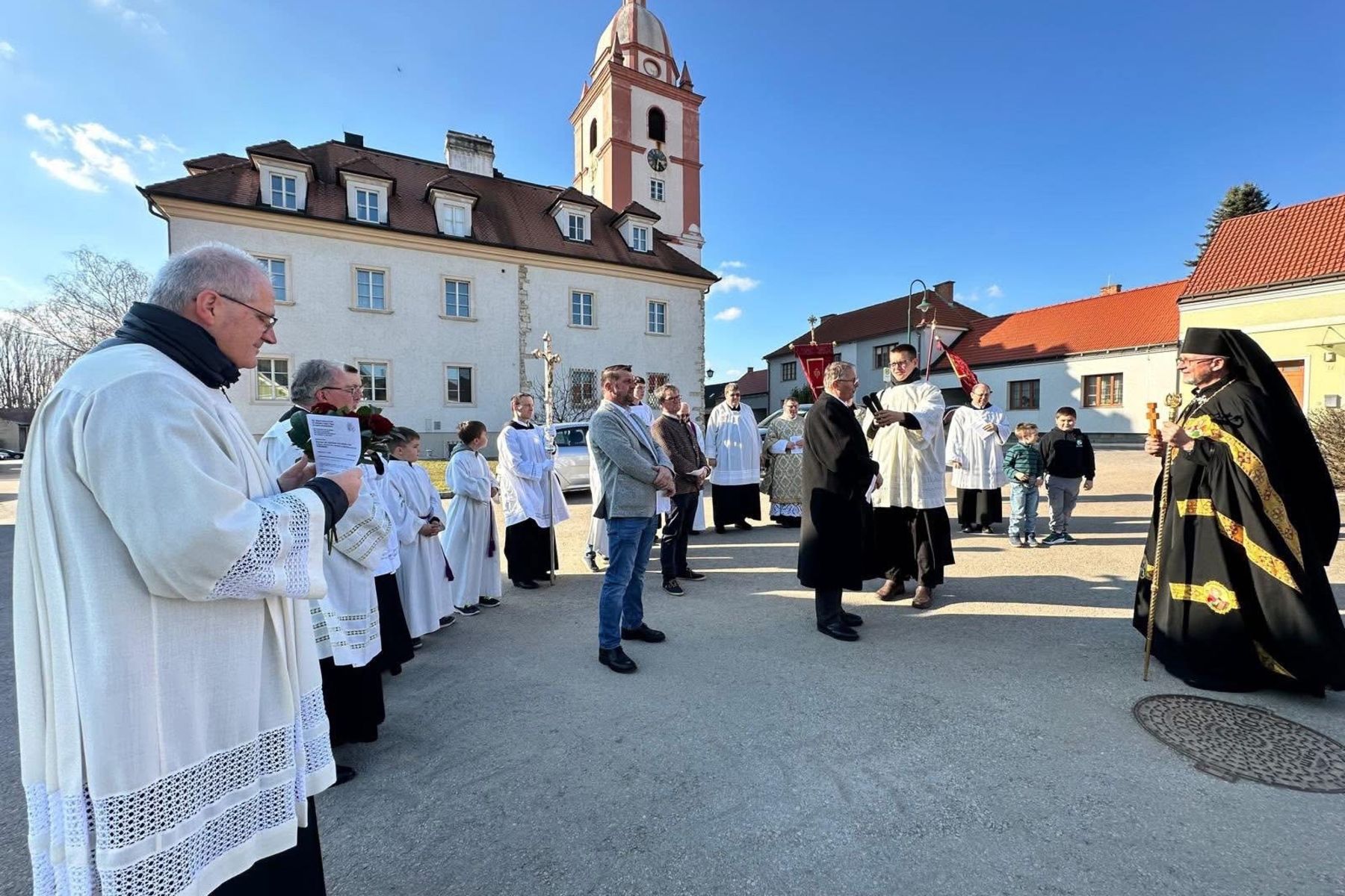 Владика Богдан Дзюрах очолив молитву за справедливий мир в Україні у відпустовому центрі Марія Роггендорф в Австрії
