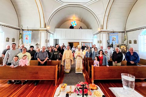 Bridging Past and Present: A Blessed Weekend with Bishop Andriy Rabiy