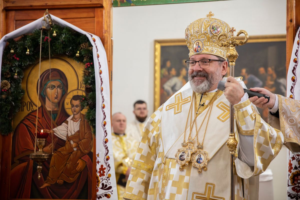 Проповідь Блаженнішого Святослава в неділю після Богоявлення в храмі Покрову Пресвятої Богородиці в Черкасах