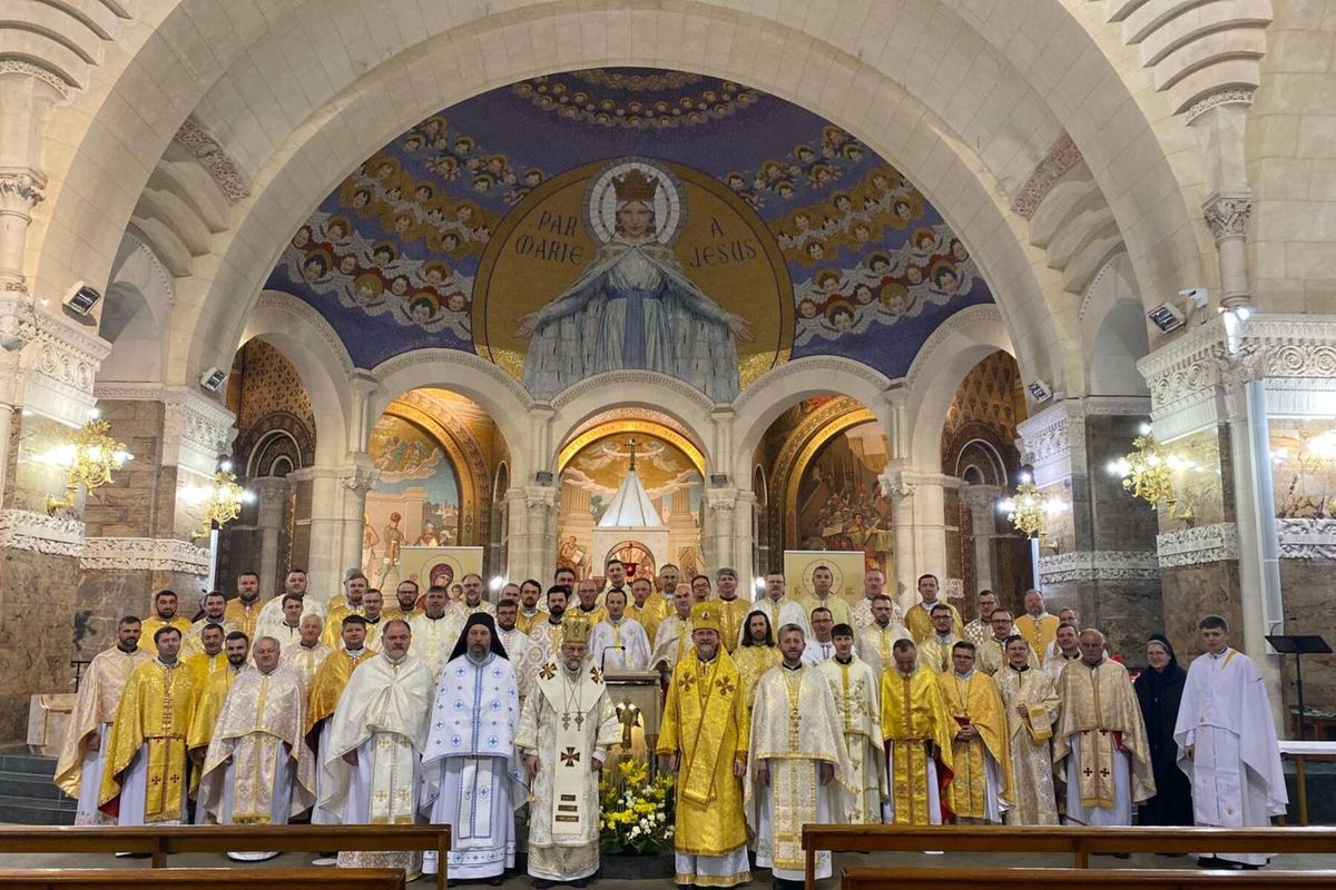 У Люрді відбулися реколекції для священників Апостольського екзархату в Німеччині