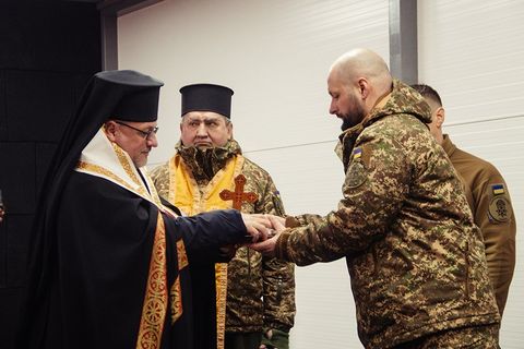 «Реабілітація — це наш другий фронт», — владика Богдан Манишин на відкритті центру для ветеранів на Прикарпатті