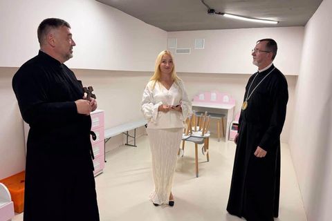 Владика Богдан Дзюрах відвідав дитячий садок у Броварах, який підтримує Апостольський екзархат