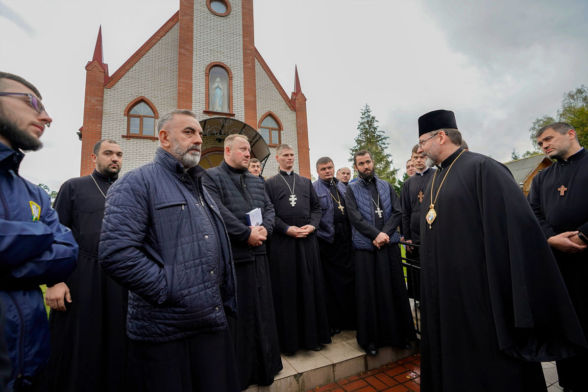 Блаженніший Святослав зустрівся зі священниками Київської архиєпархії