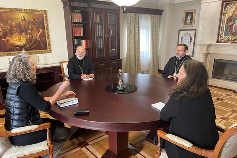 His Beatitude Sviatoslav met with the coordinator of the UN system in Ukraine 