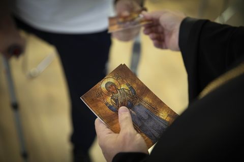 За загиблих захисників і захисниць України Глава УГКЦ помолився з їхніми побратимами