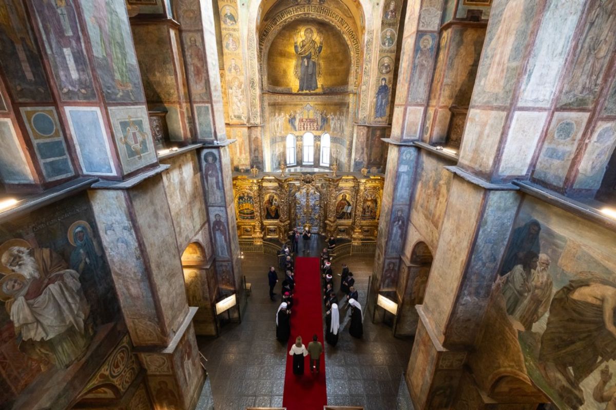 “Lord, we stand before Your face and thank You for the gift of the state to our free people”: Head of the UGCC in St. Sophia