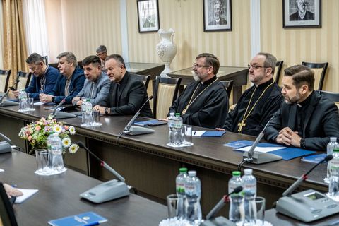 Глава УГКЦ окреслив гуманітарні виклики України на зустрічі із Всесвітнім Об’єднанням Біблійних Товариств