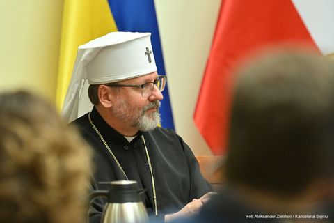 Глава УГКЦ у польському Сеймі: «Коли хтось намагається знову посварити поляків і українців — це мета і вияви московської пропаганди»