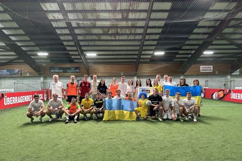 Українська молодь взяла участь у міжпарафіяльному турнірі з футболу у Німеччині