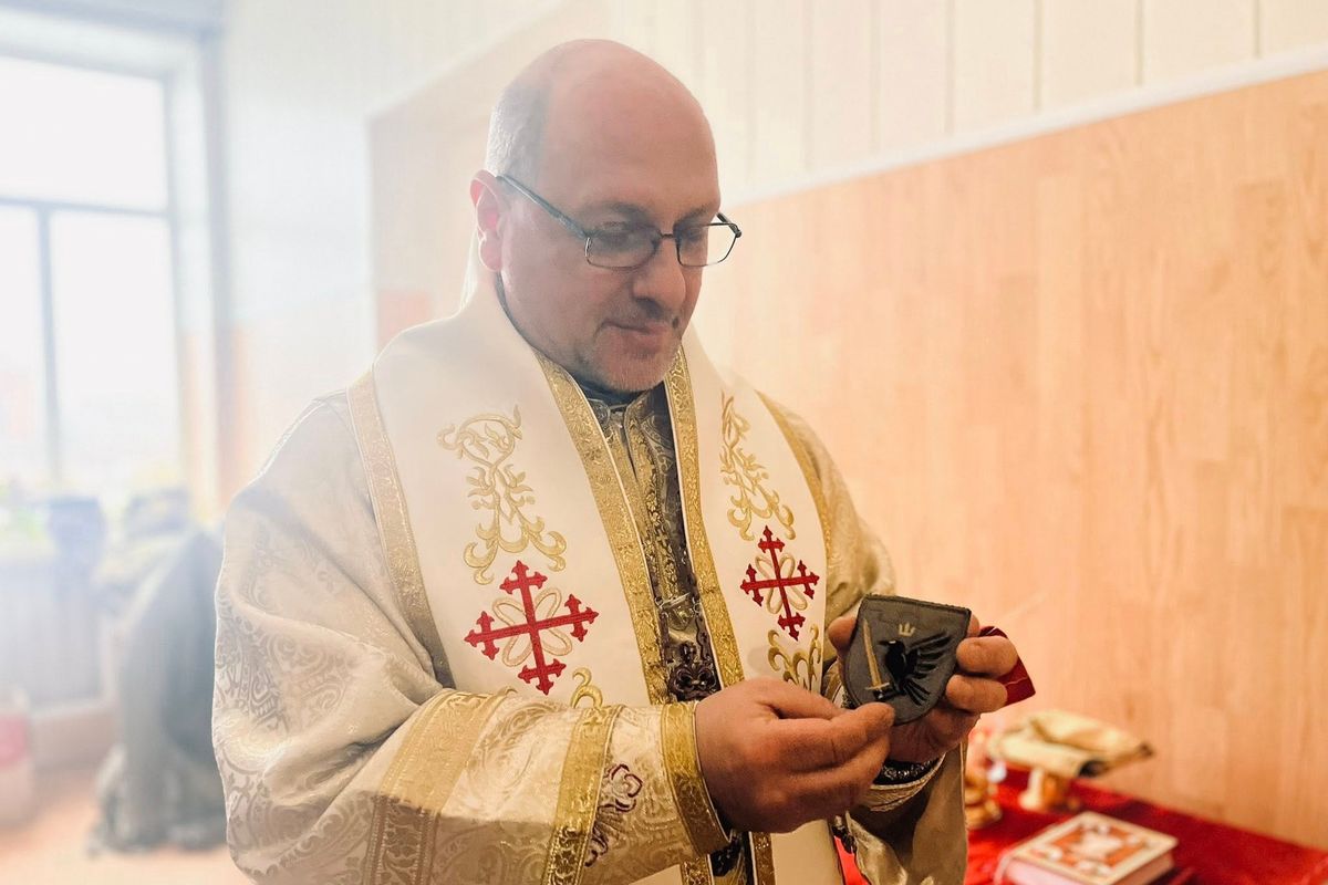 Владика Богдан Манишин відвідав воїнів 102-ї окремої бригади Сил ТрО