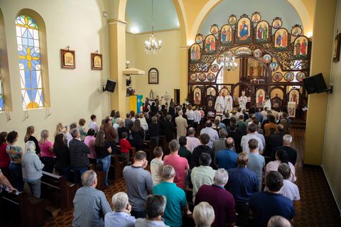 «На хорах нікого не було, а співала вся церква». Владика Діонісій Ляхович очолив Літургію в Ірасимі, Бразилія