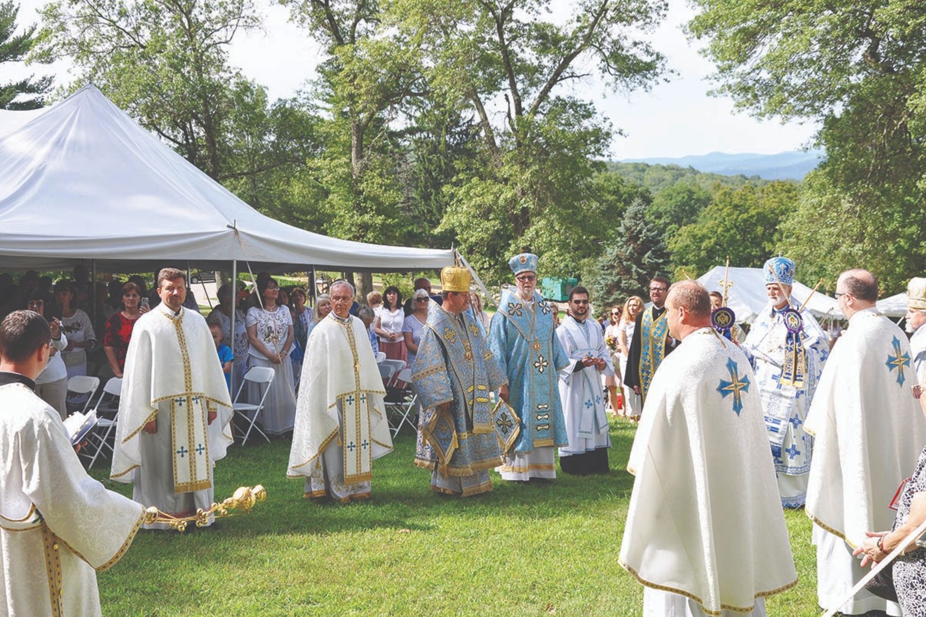 70th Holy Dormition Pilgrimage Unites Thousands in Sloatsburg, NY