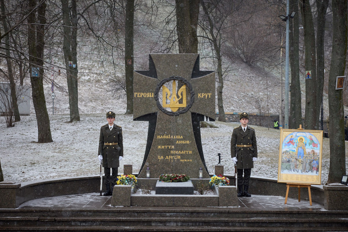 Глава УГКЦ у День пам’яті Героїв Крут: Сьогодні українська молодь знову захищає свою Батьківщину від російського агресора