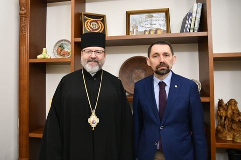 Глава УГКЦ зустрівся з Міністром культури та стратегічних комунікацій України