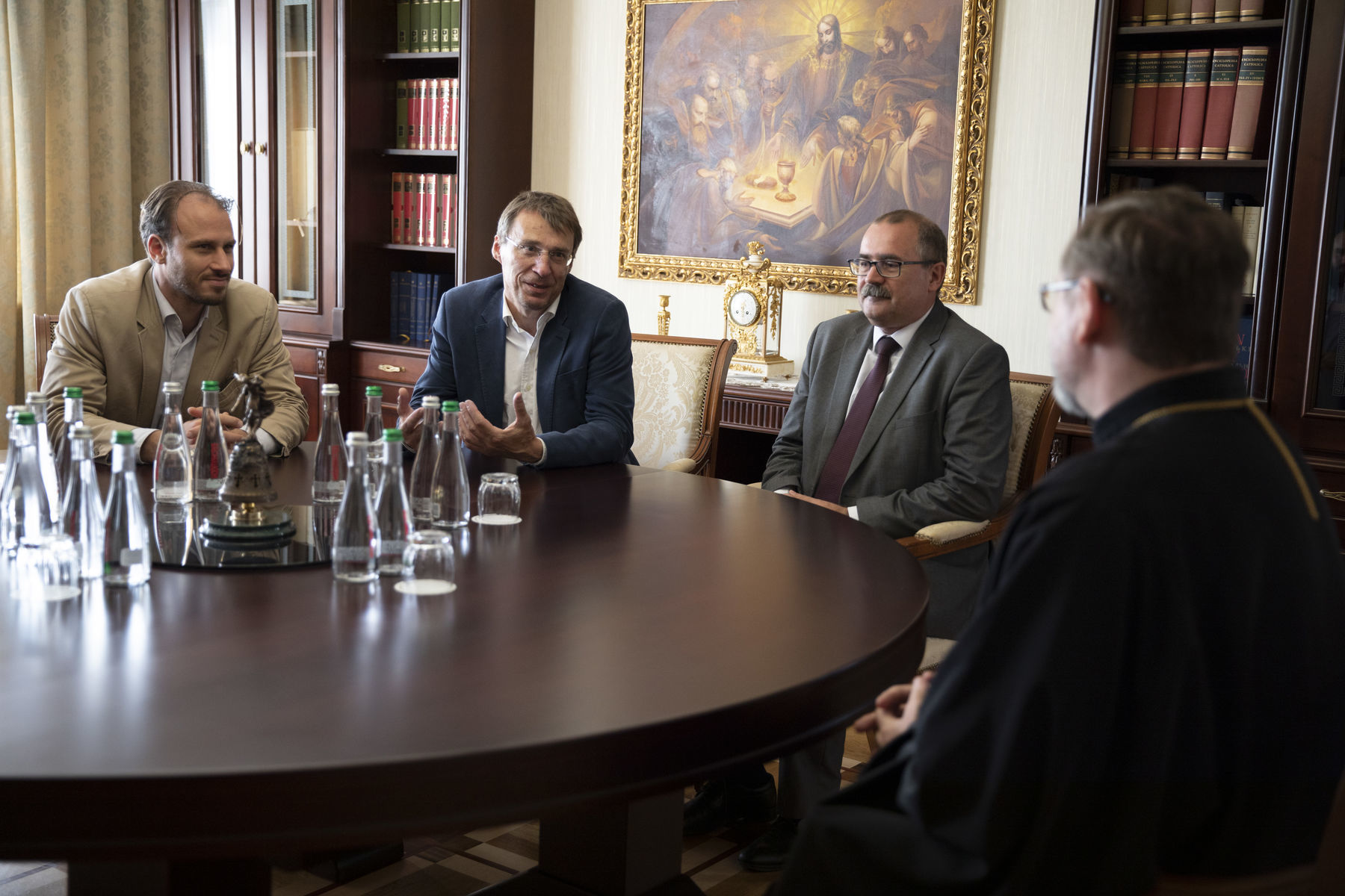 His Beatitude Sviatoslav met with a delegation from the Czech Republic