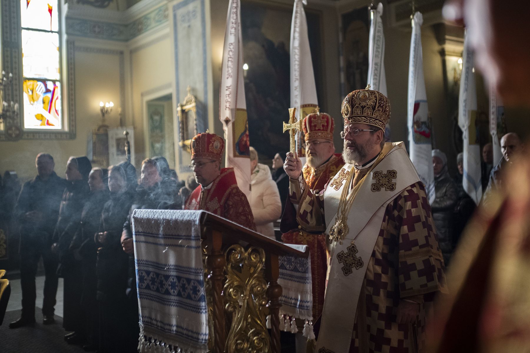 Prayer for the Repose of His Beatitude Sviatoslav’s Father on the First Anniversary of His Passing in Stryi