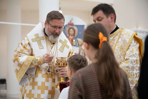 «Таїнство Євхаристії — це джерело стійкості українського народу», — Глава УГКЦ