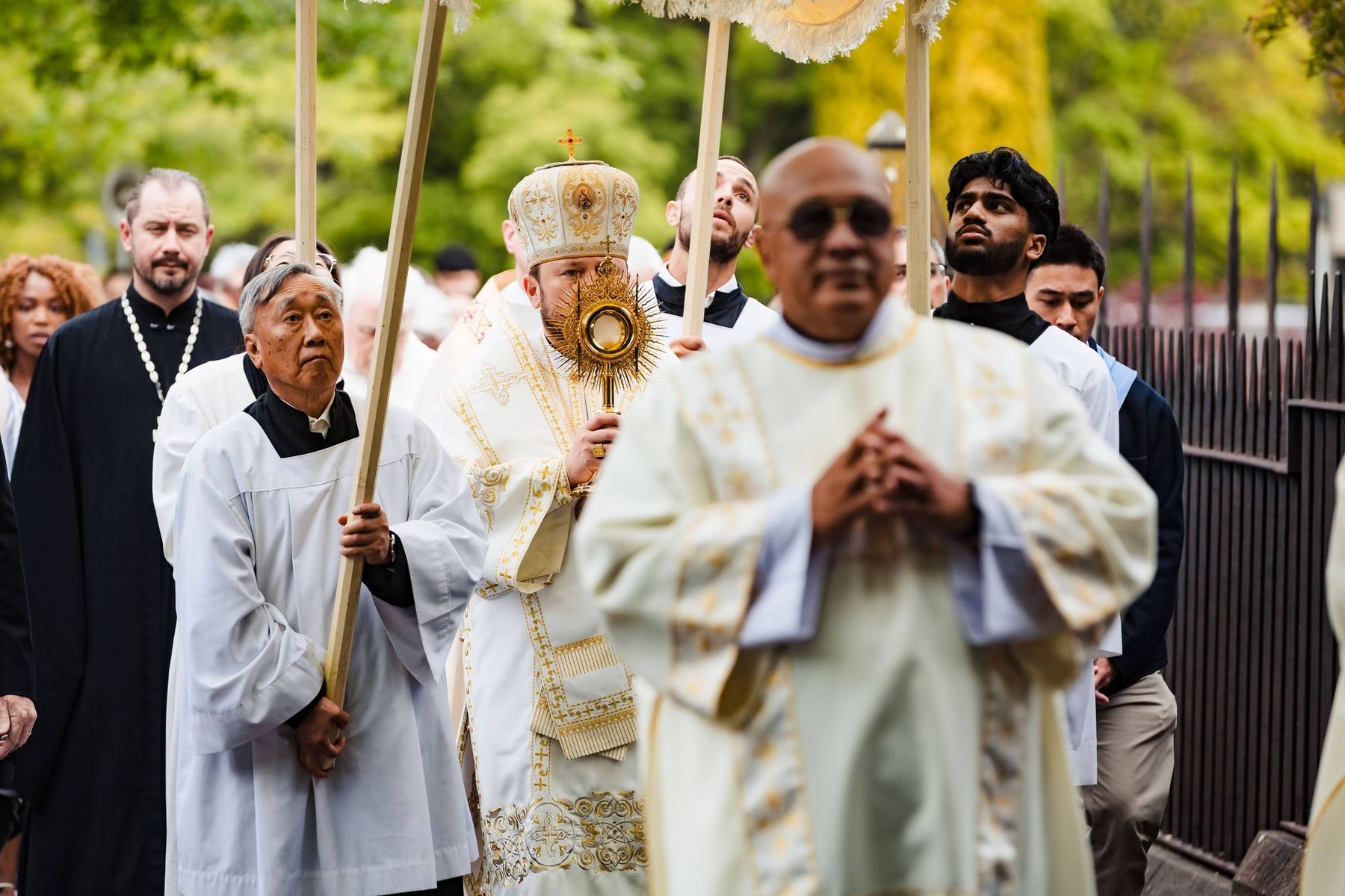 “May Christ the King reign in our hearts, in our families, in our Church, and in our world,” Bishop Mykola Cardinal Bychok