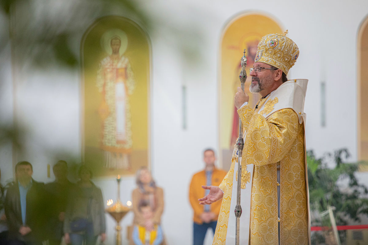 The Cross of the Lord, where we, as a nation are crucified today, is the key to our glorification and victory, — His Beatitude Sviatoslav on Sunday before the Exaltation 