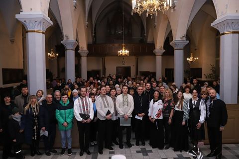 Українська духовна музика прозвучала на різдвяному концерті в Естонії