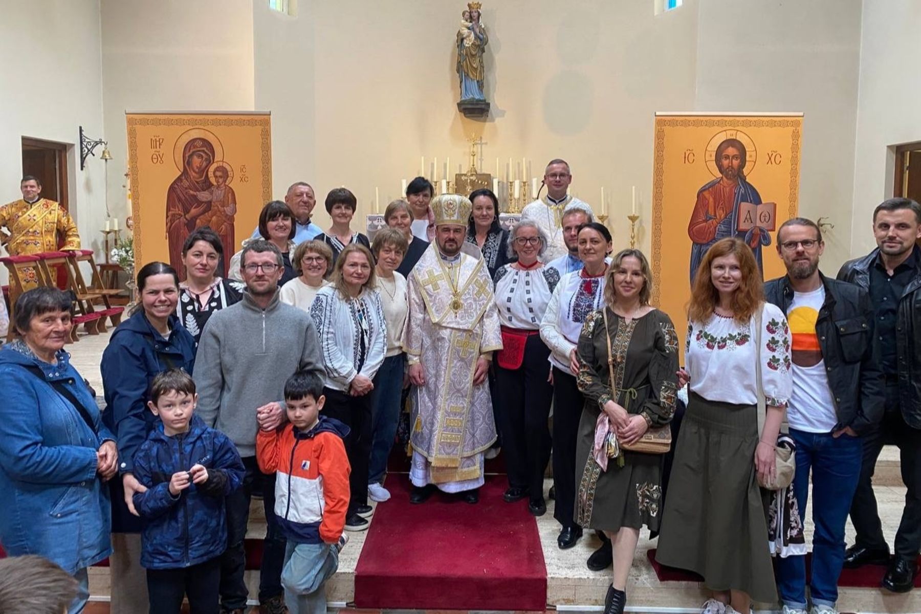 Владика Ігор Ранця очолив щорічну прощу українців Нідерландів до санктуарію Божої Матері