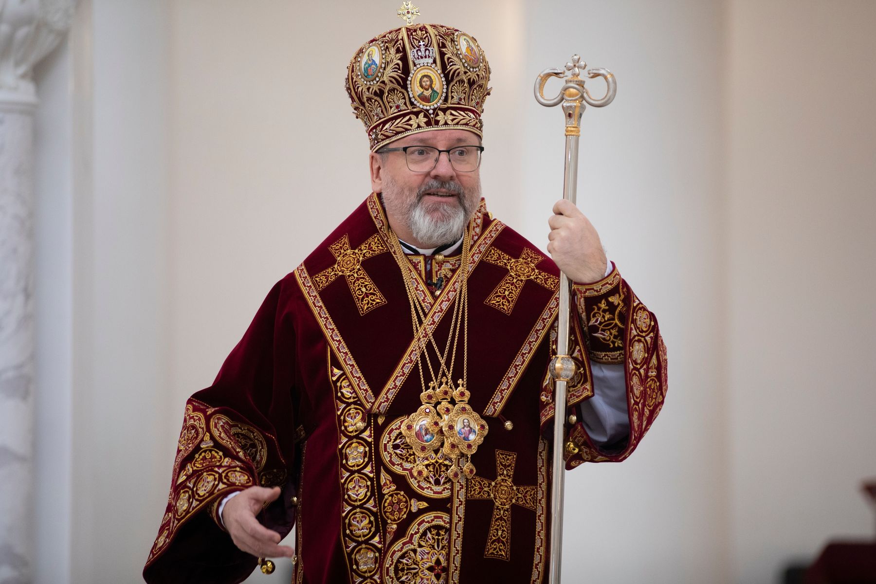 Проповідь Блаженнішого Святослава під час Вечірні з Літургією святого Василія Великого, посвячення мира та антимінсів