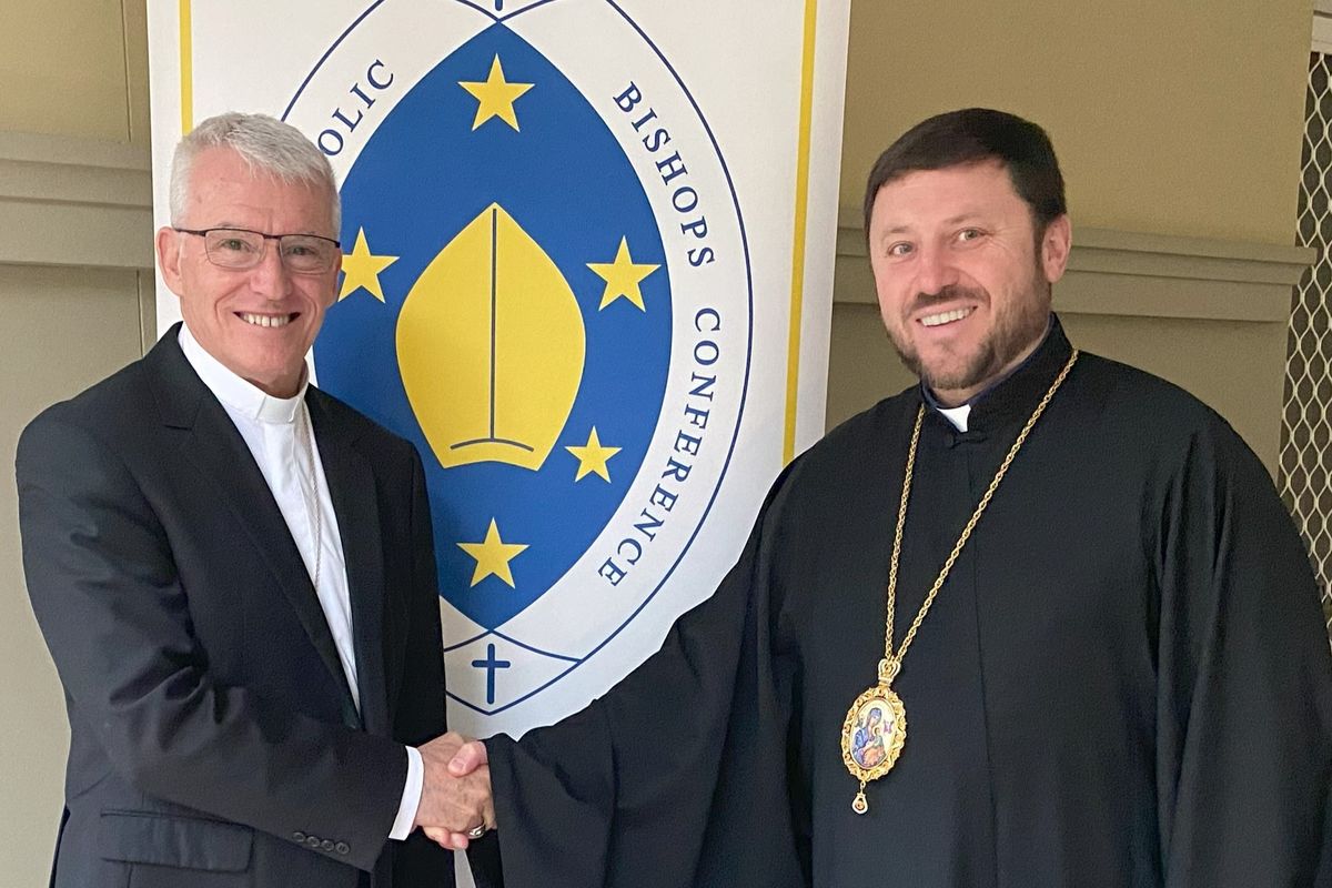 Bishop Mykola Bychok participates in the Plenary meeting of the Australian Catholic Bishops Conference