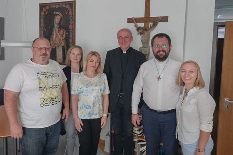 Auxiliary Bishop of the Donetsk Exarchate Pays Working Visit to Partners in Germany and Austria